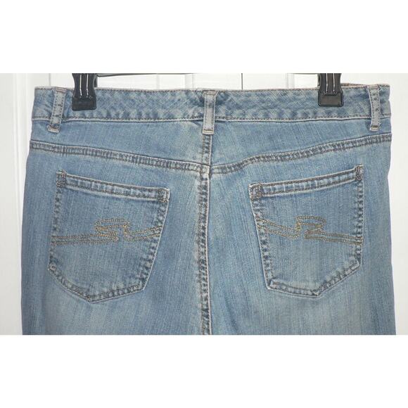 Tommy Hilfiger Women's Straight Leg Cotton Blend Classic Fit Blue Jeans Size 8 - Picture 4 of 4